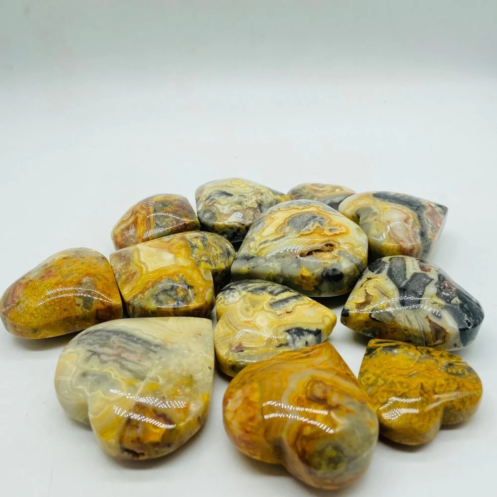 Crazy Agate Heart Wholesale - Image 3