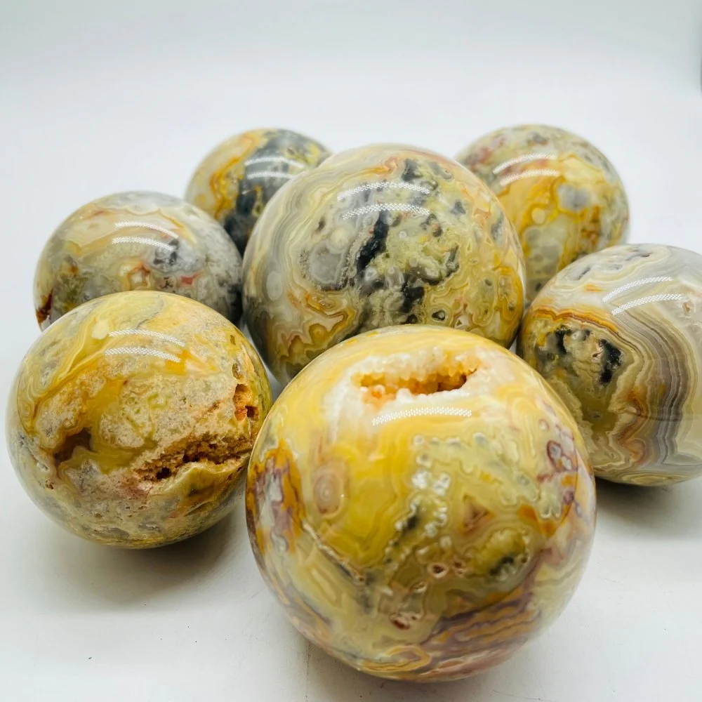 Crazy Agate Sphere Ball Wholesale - Image 2