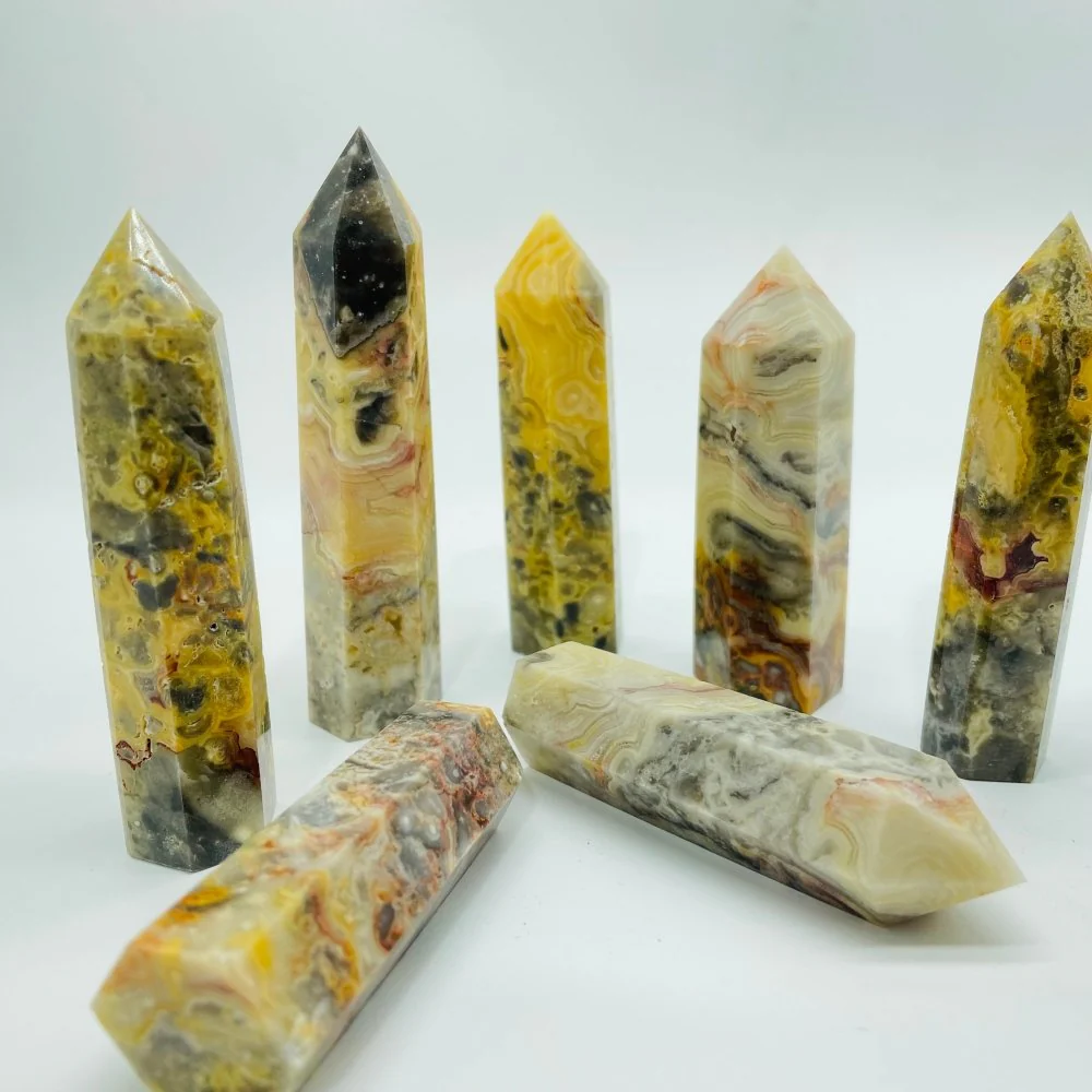 Crazy Agate Tower Point Wholesale - Image 2
