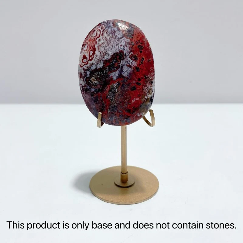 Crystal Heart Palm Stone Small Holder Stand Base Wholesale - Image 8