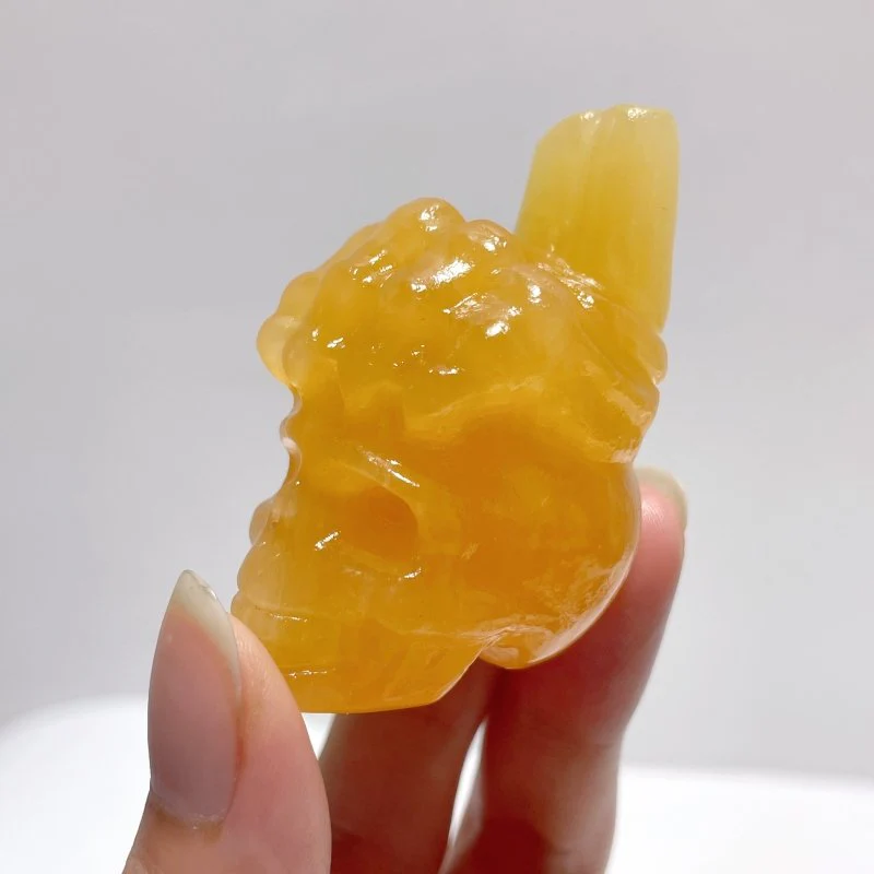 9 Types Crystal Skull With Hand Carving Wholesale Pink Opal Obsidian - Image 10