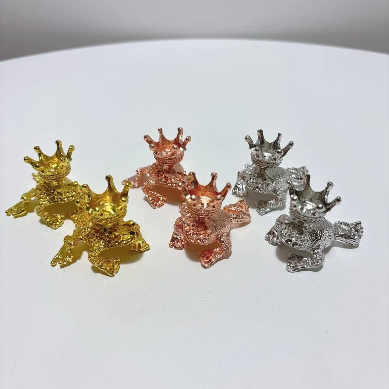 Frog Crown Stand Crystal Sphere Stand Wholesale - Image 2