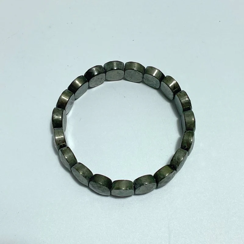 Cut Faceted Pyrite Bracelet Wholesale - Image 4