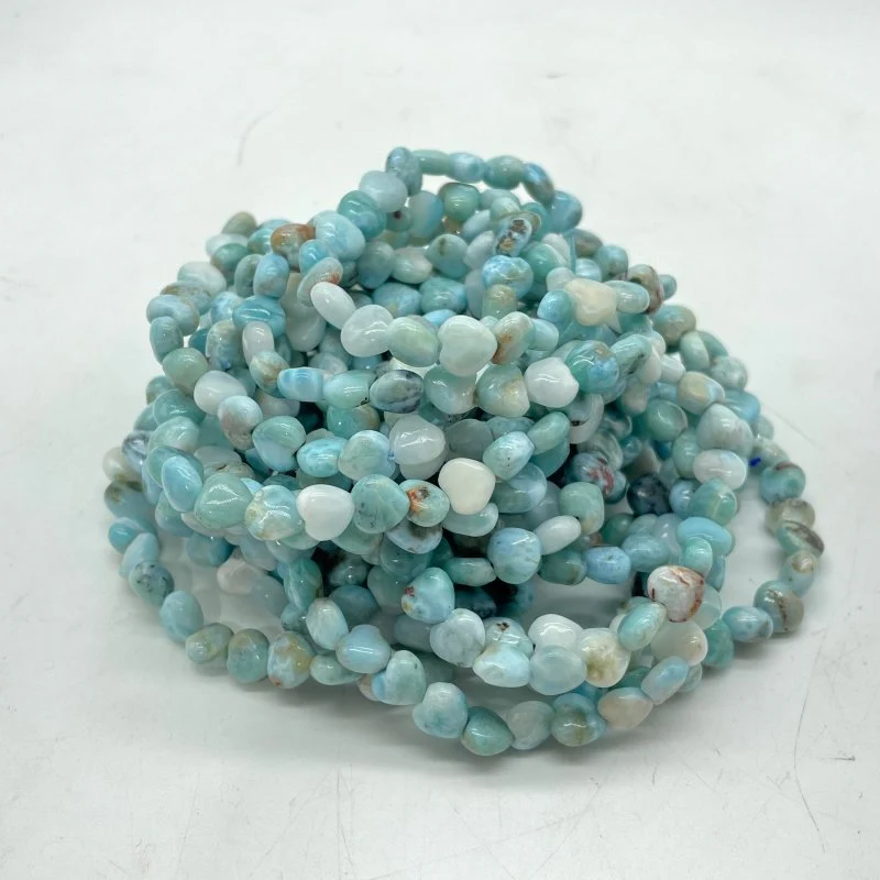 Cute Larimar Heart Bracelets Wholesale Dominican Republic