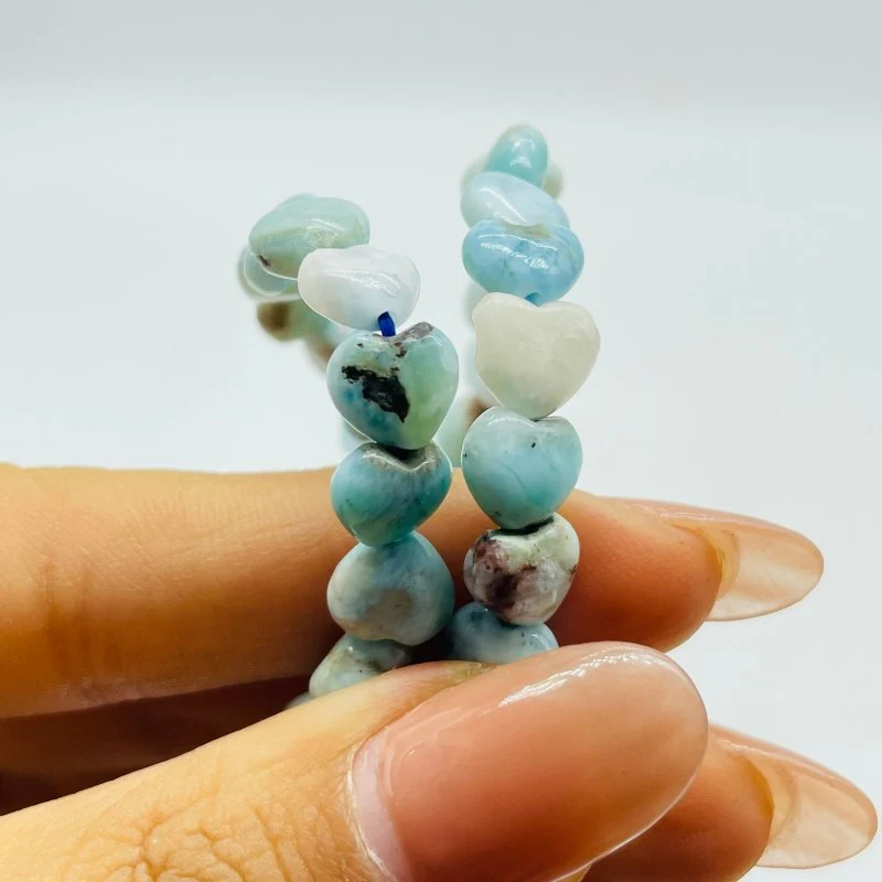 Cute Larimar Heart Bracelets Wholesale Dominican Republic - Image 3