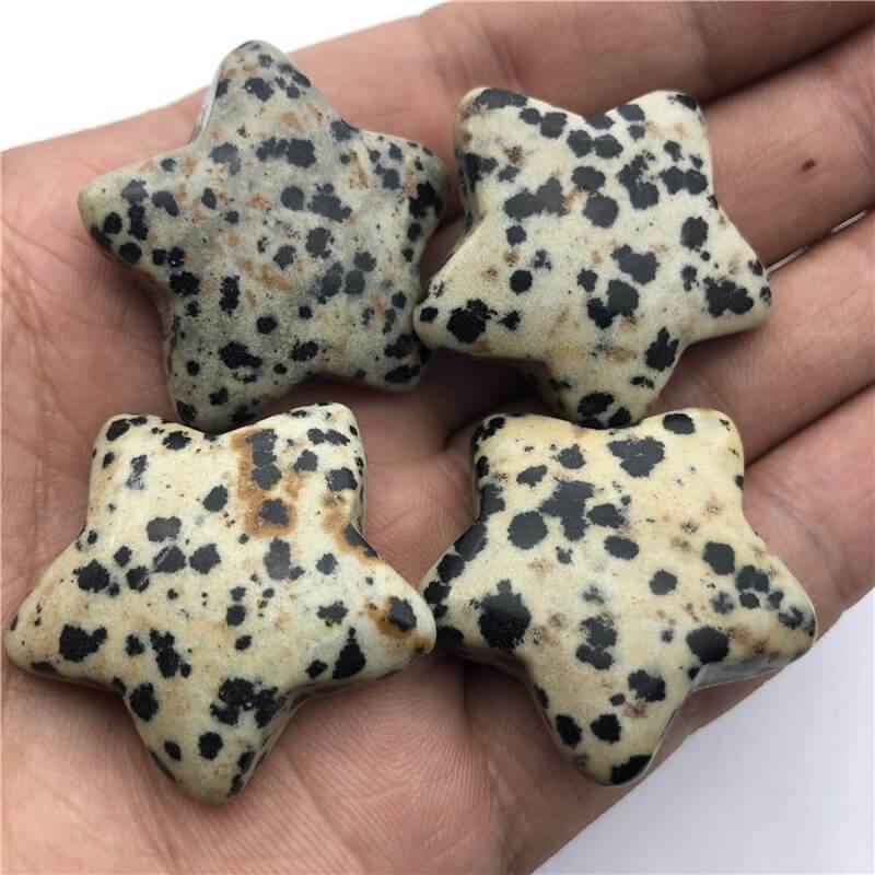 Dalmatian Jasper Shaped Stars&Moon Wholesale - Image 5