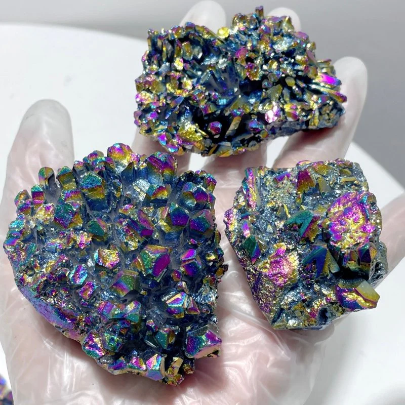 Dark Aura Clear Quartz Cluster Wholesale - Image 5