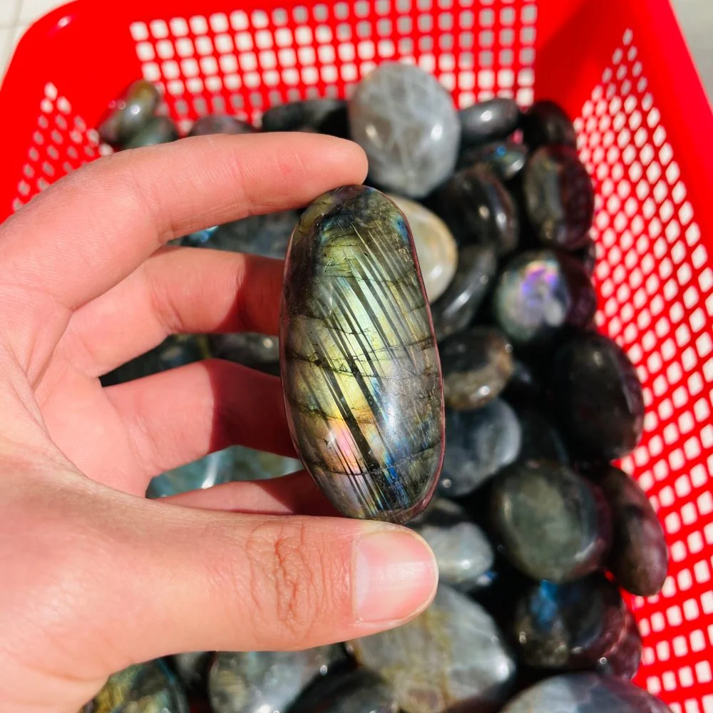 High Quality Dark Labradorite Tumbled Wholesale - Image 2