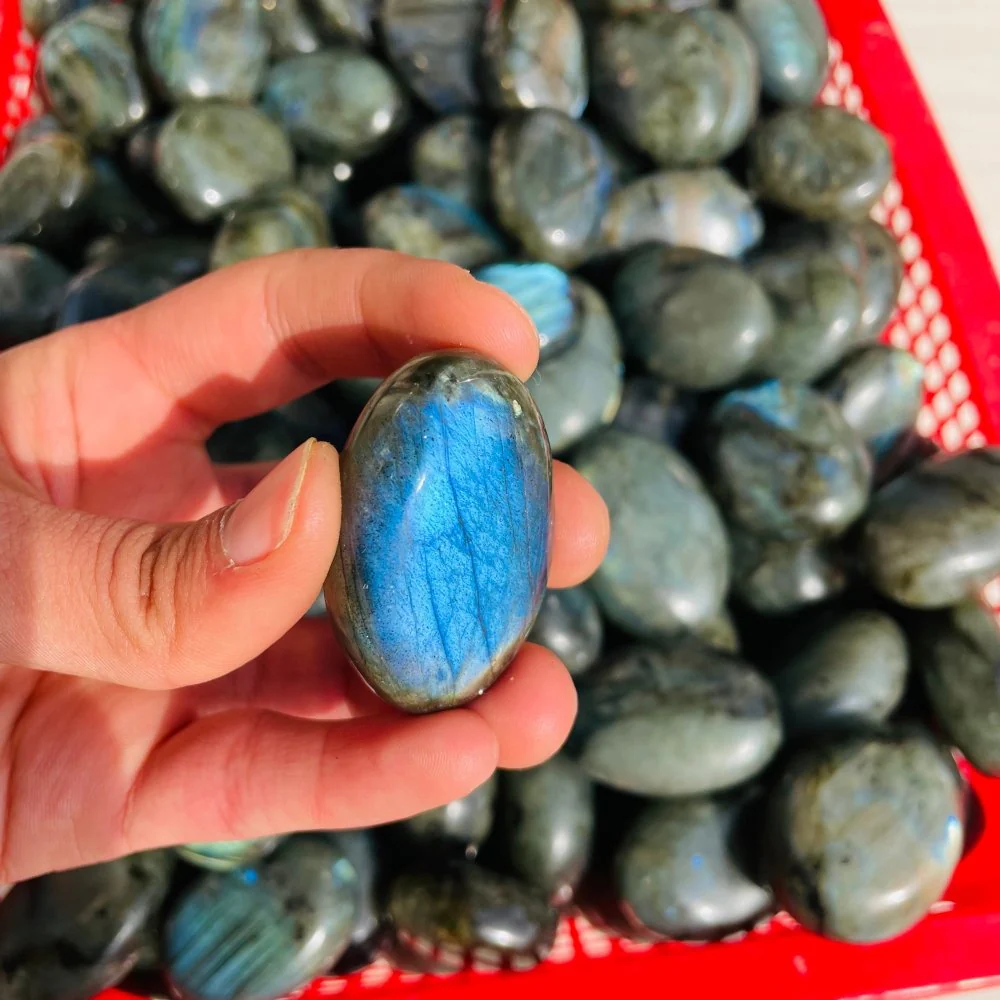 High Quality Dark Labradorite Tumbled Wholesale - Image 3