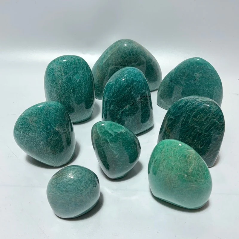 9 Pieces Deep Blue Amazonite Free Form - Image 5