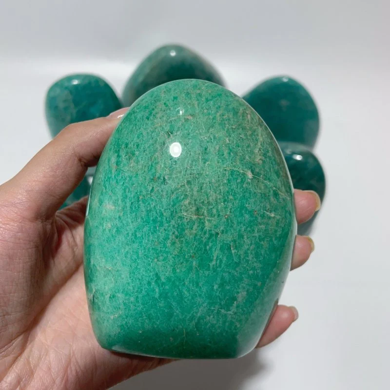 9 Pieces Deep Blue Amazonite Free Form - Image 7