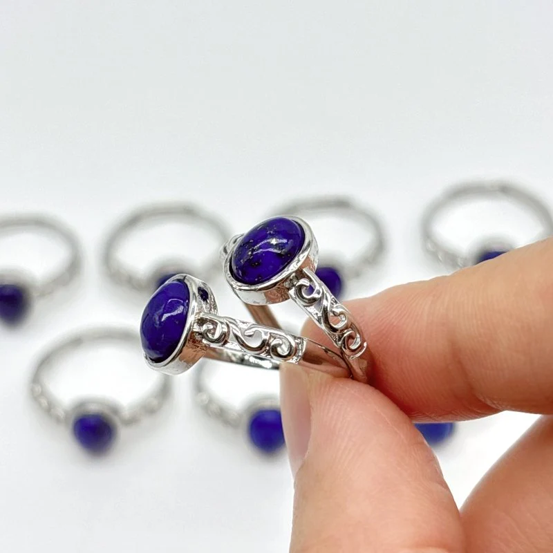 Deep Blue Lapis Lazuli Ring Wholesale