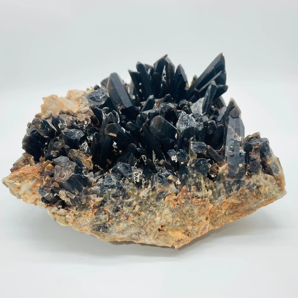 Deep Color Large Smoky Quartz Cluster - Image 2