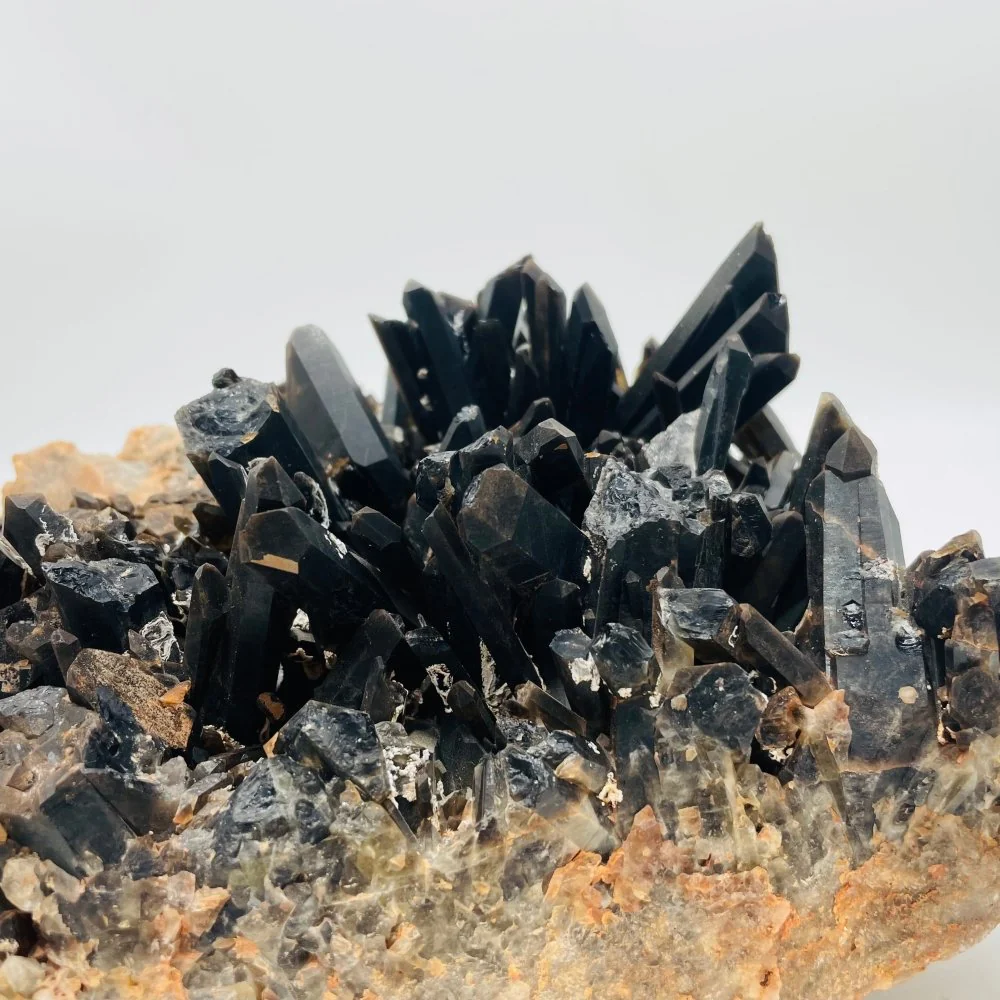 Deep Color Large Smoky Quartz Cluster - Image 4