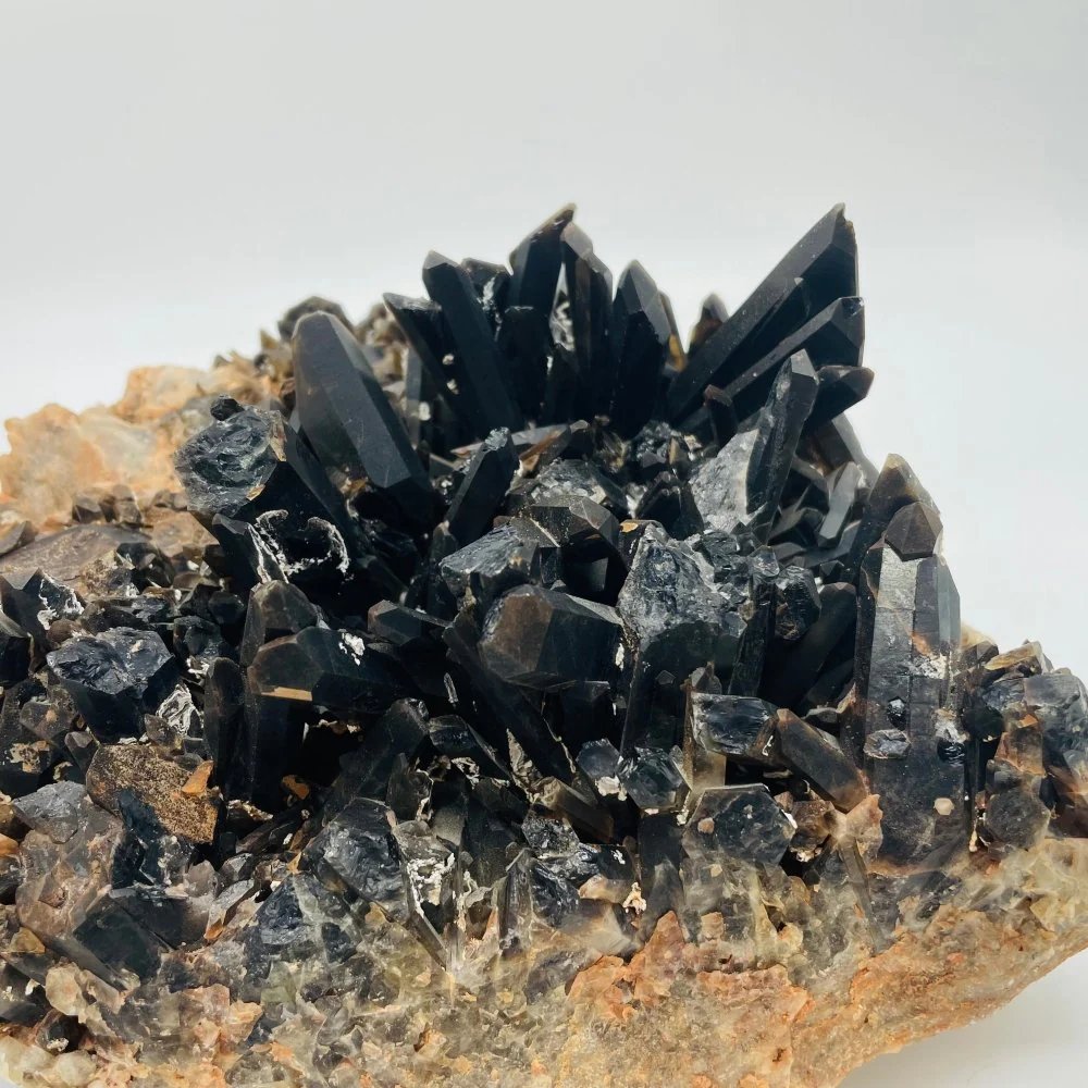 Deep Color Large Smoky Quartz Cluster - Image 5