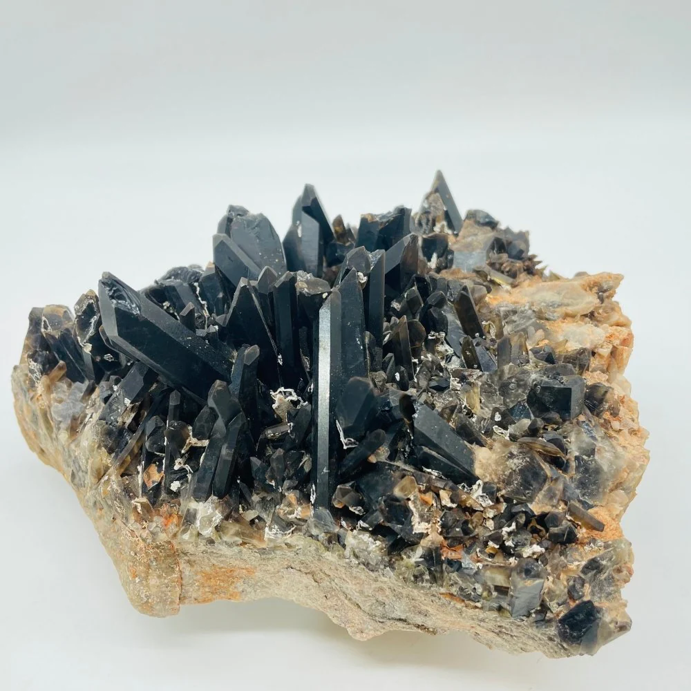 Deep Color Large Smoky Quartz Cluster - Image 7