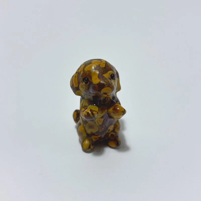11 Types Dog Carving Wholesale Obsidian Pyrite Yooperlite - Image 9