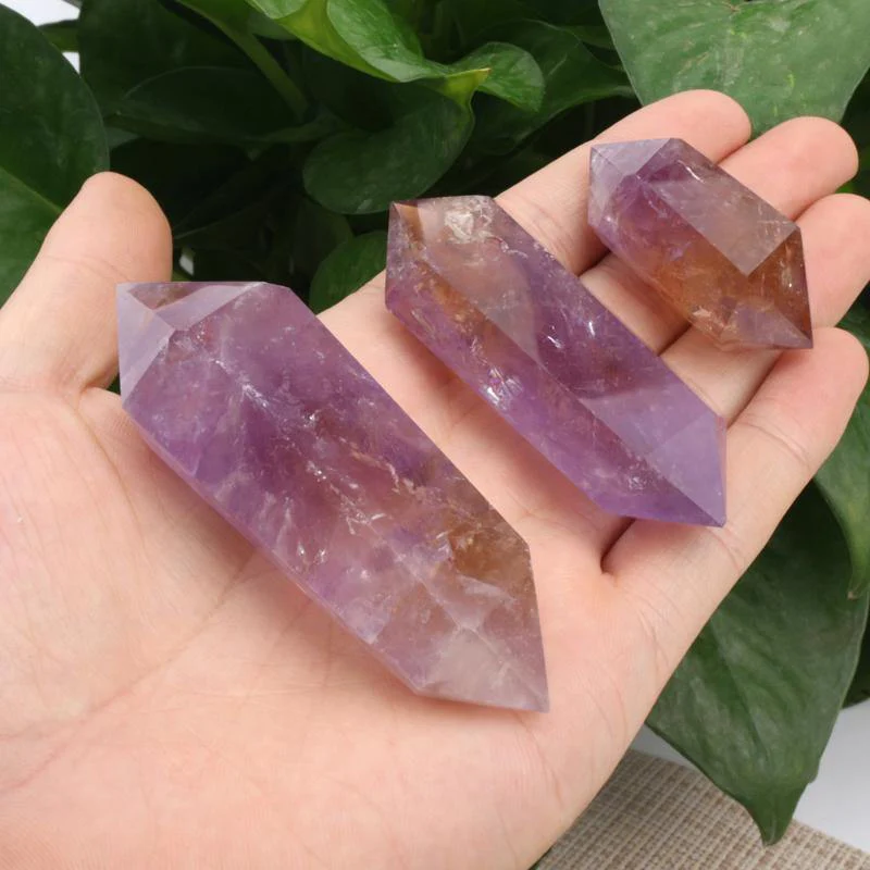 Double Points Ametrine Stone Wholesale - Image 5