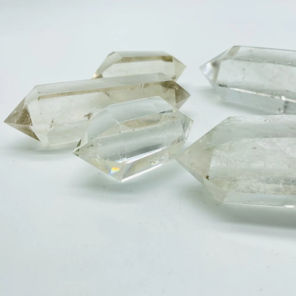 Double Points Clear Quartz Tower Wholesale - Image 2