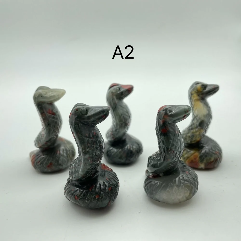 Cobra Crystals Carving Dragon Blood Chevron Amethyst Moss Jade Wholesale - Image 3