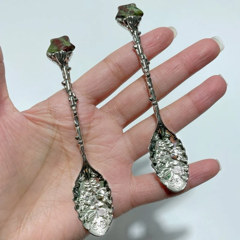 Dragon Blood Stone Mini Star Coffee Spoon Wholesale - Image 7