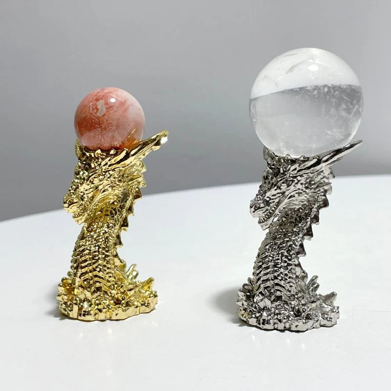 Dragon Head Crystal Sphere Stand Wholesale - Image 2
