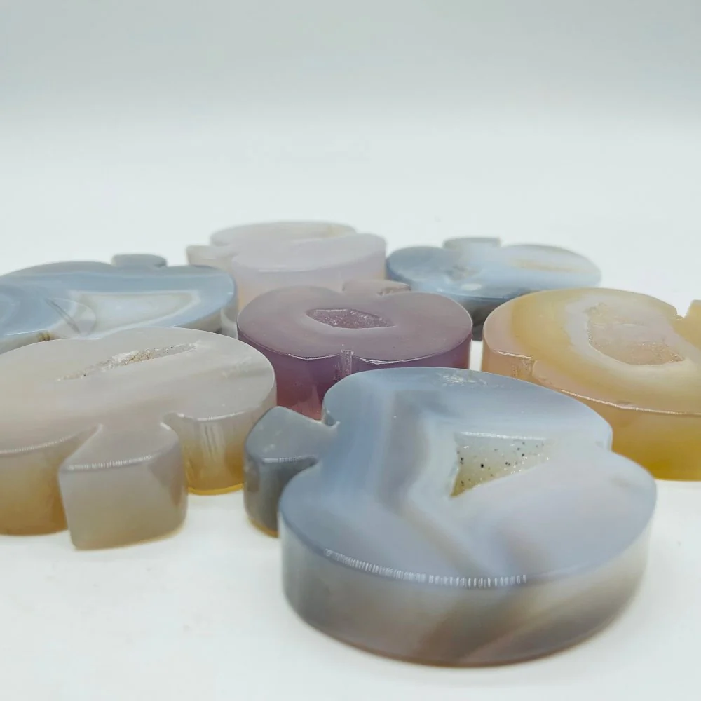 Druzy Agate Geode Apple Wholesale - Image 5