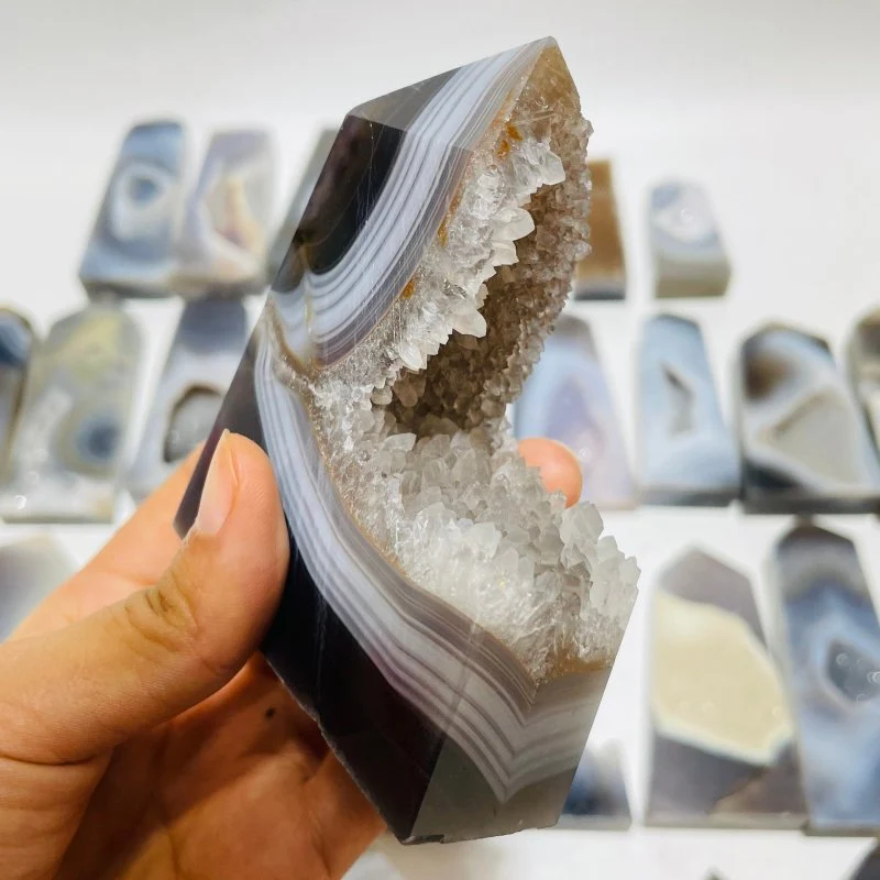 33 Pieces Druzy Geode Agate Points - Image 5
