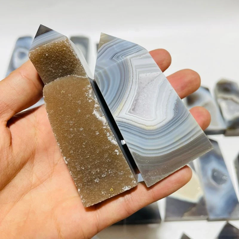 33 Pieces Druzy Geode Agate Points - Image 6