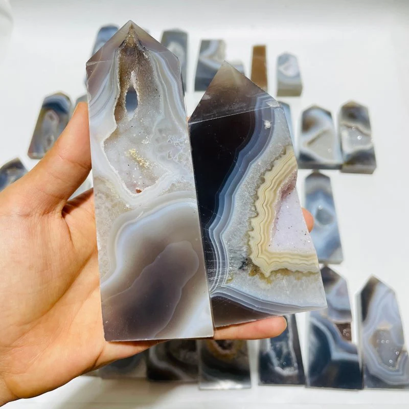 33 Pieces Druzy Geode Agate Points - Image 7