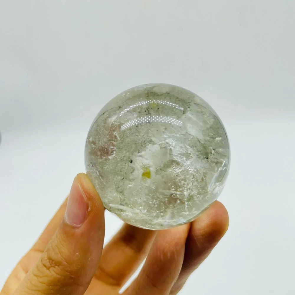 Enhydro Garden Quartz Sphere With Moving Bubble - Image 2