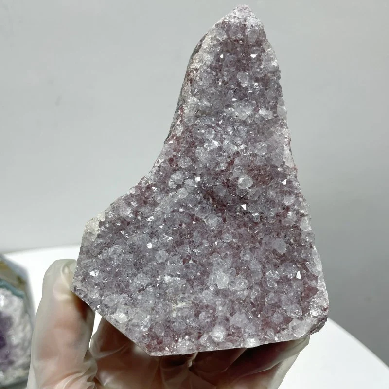 11 Pieces Amethyst Clusters Geode Home Decor - Image 4
