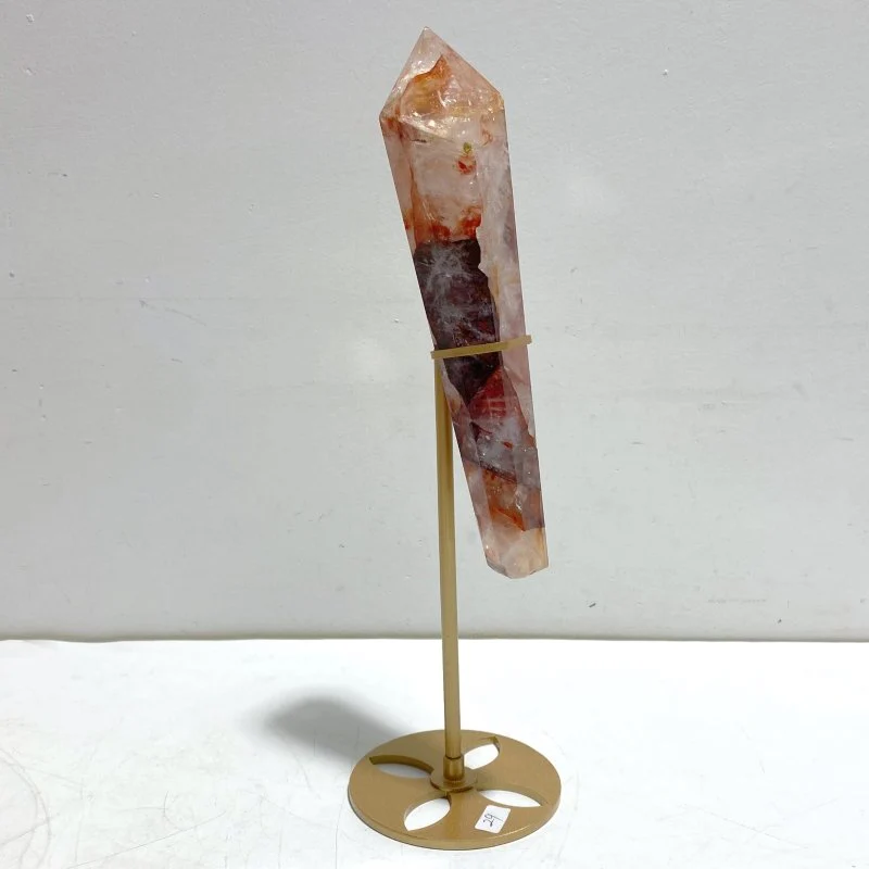 7 Pieces Fire Quartz Point Magic Scepter Wand With Stand - Image 2