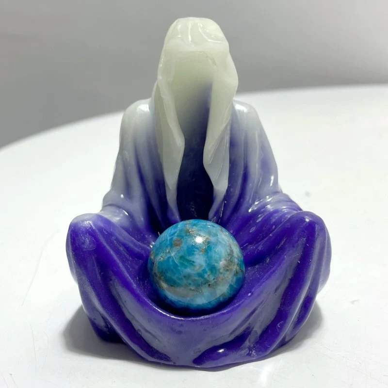 Fluorescent Resin Wizard Crystal Stand Wholesale - Image 4