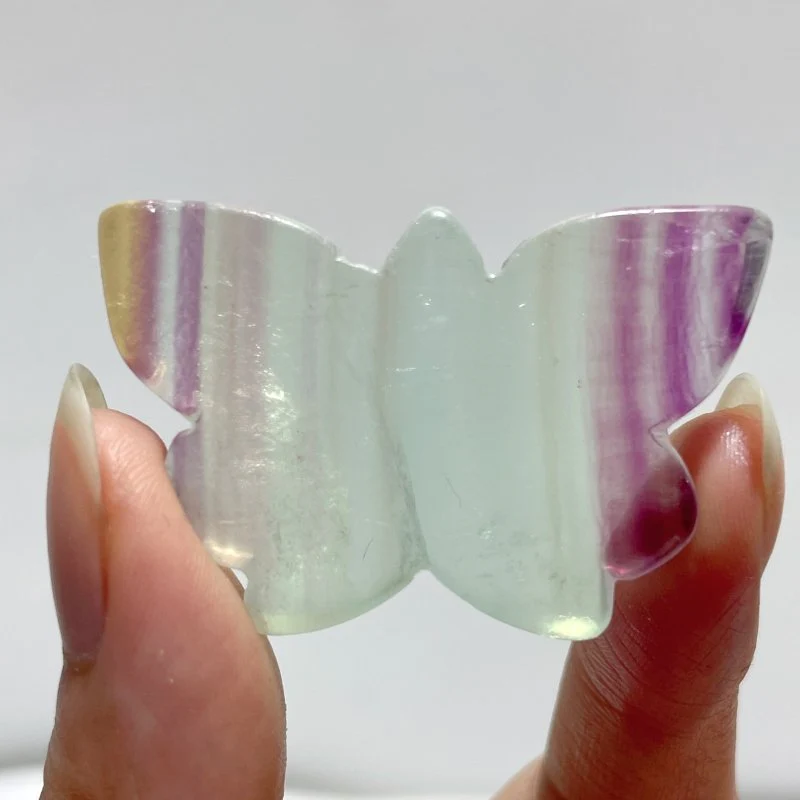 Colorful Fluorite Butterfly Carving Wholesale - Image 5