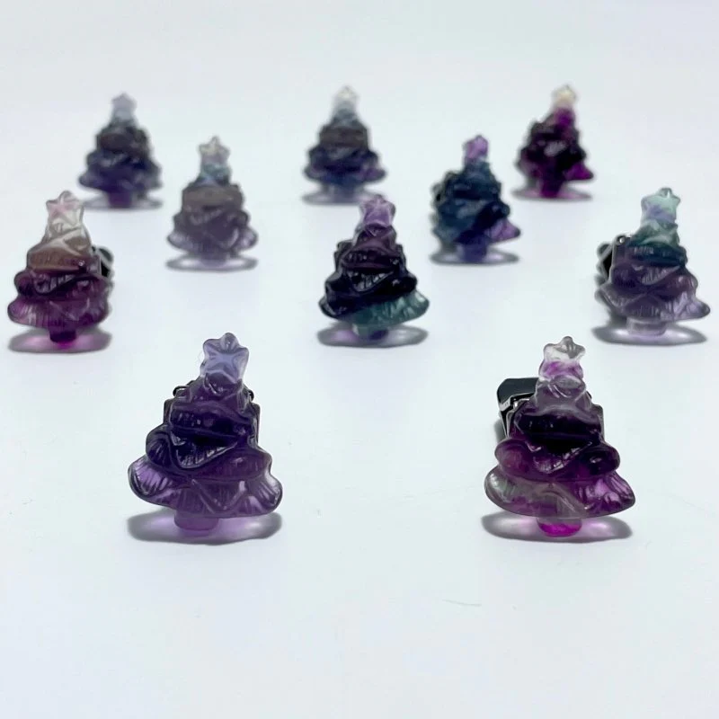 Fluorite Christmas Tree Car Air Vent Clips Wholesale Car Accessories - Image 3