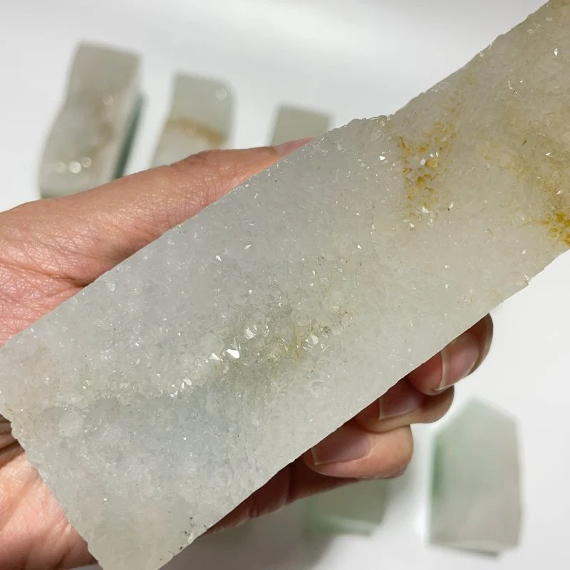 12 Pieces Fluorite Geode Druzy Tower Points - Image 4