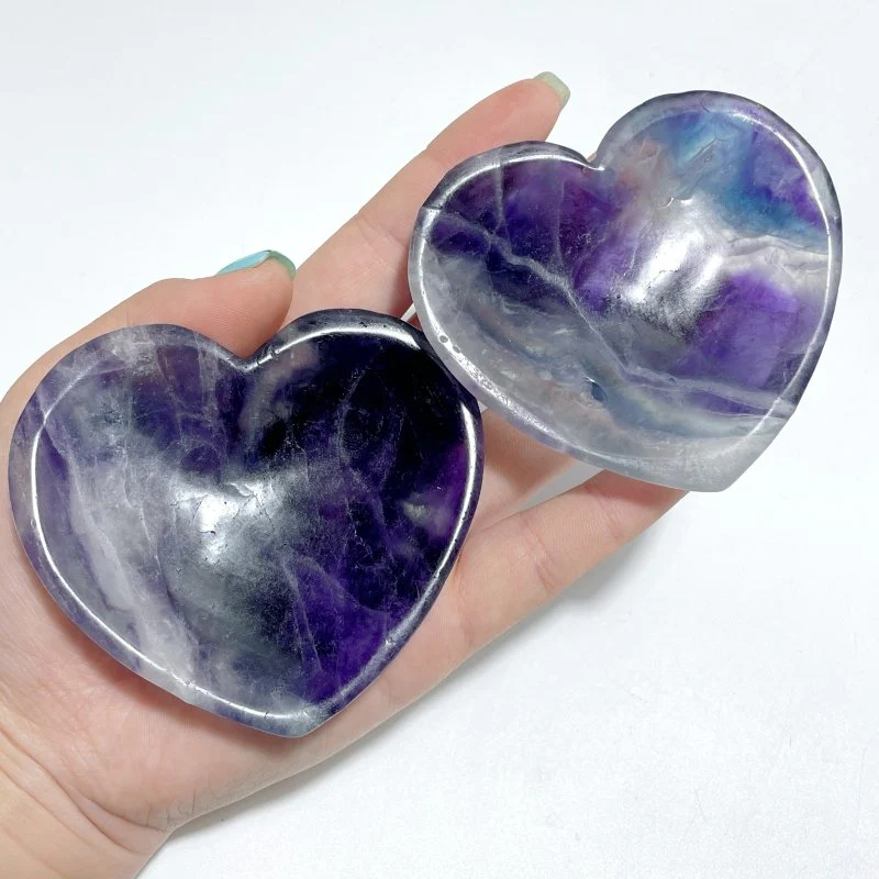 Fluorite Heart Shape Bowl Wholesale - Image 7