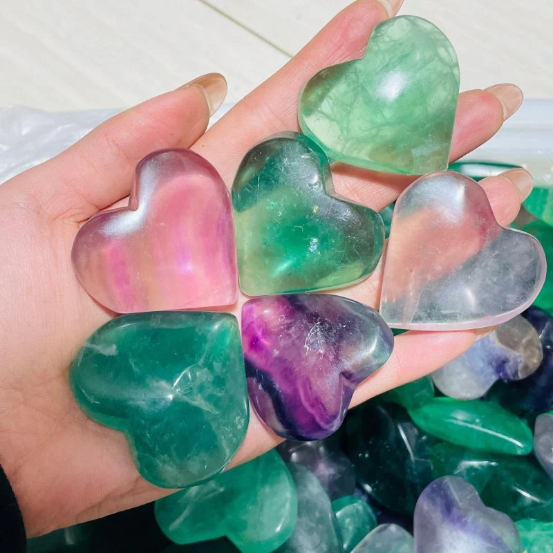 Fluorite Heart Wholesale - Image 2