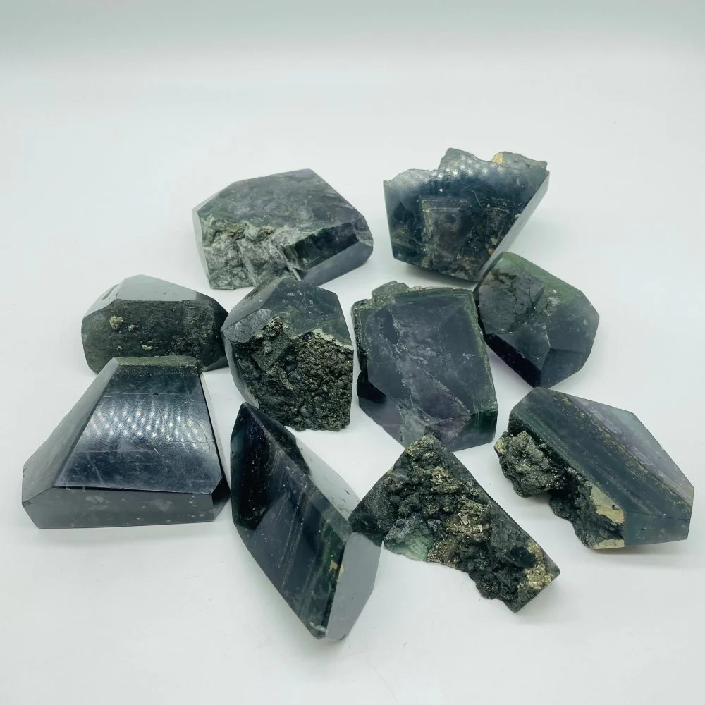 Fluorite Mixed Sparkly Pyrite Freeform Wholesale - Image 4