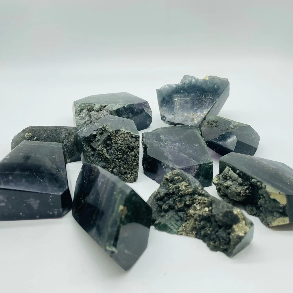 Fluorite Mixed Sparkly Pyrite Freeform Wholesale - Image 7