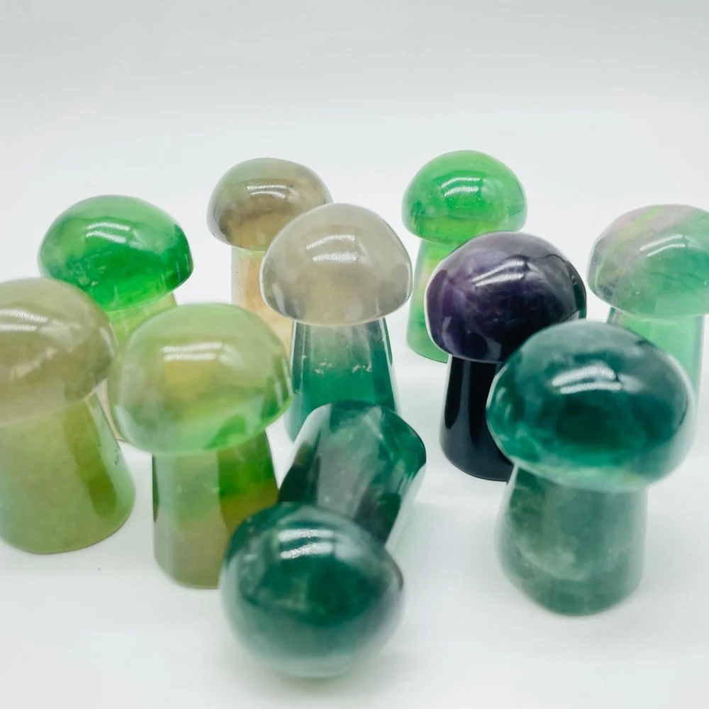 Fluorite Mushrooms Wholesale - Image 3