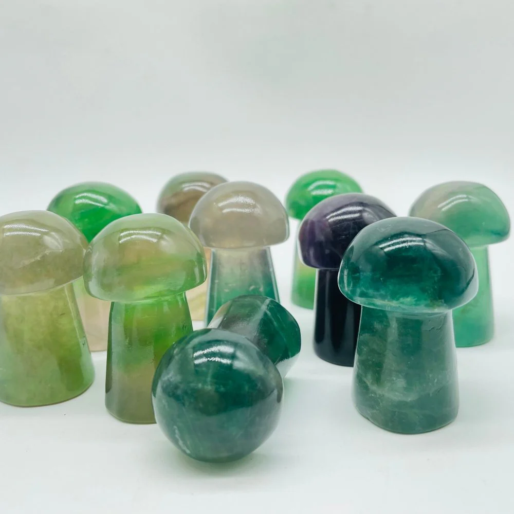 Fluorite Mushrooms Wholesale - Image 4