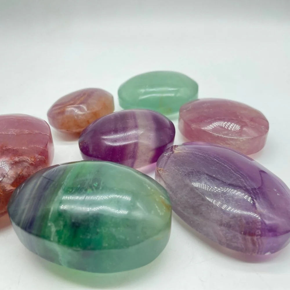 Rainbow Fluorite Palm Wholesale - Image 2