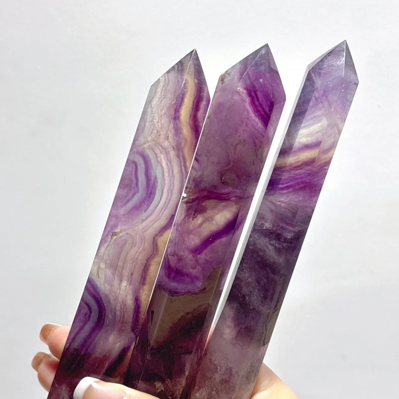 19 Pieces Rainbow Fluorite Tower - Image 7