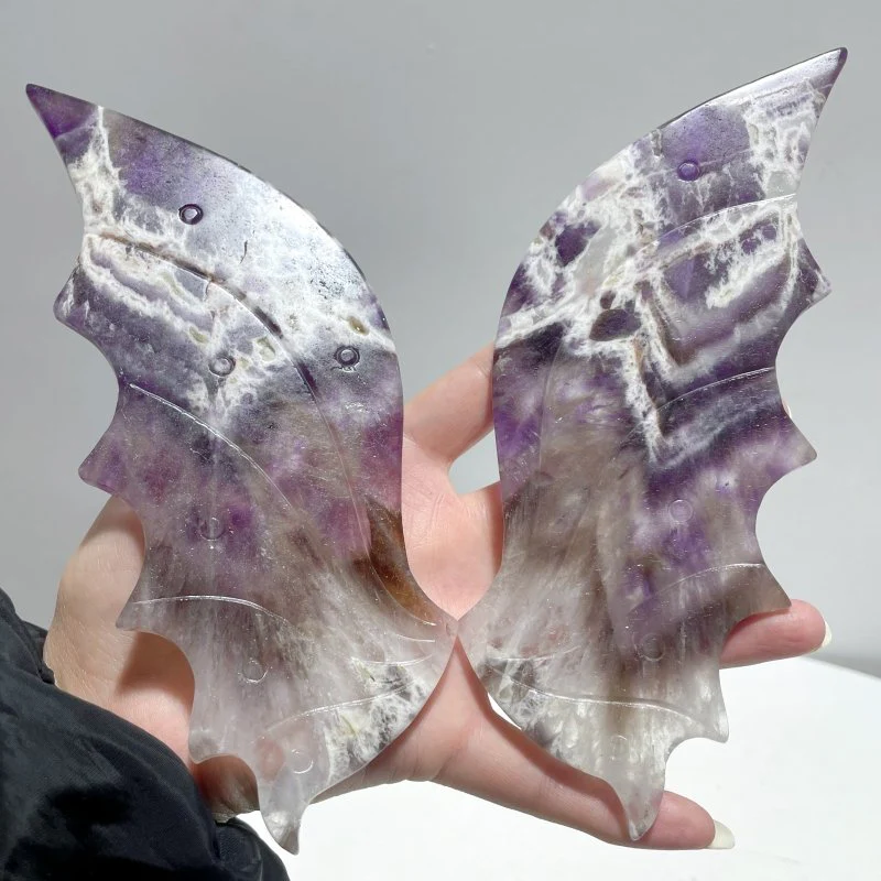 Flying Dragon Wing With Stand Chevron Amethyst - Image 4