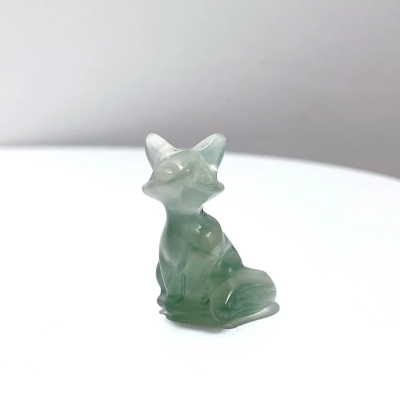 12 Types Fox Carving Wholesale Obsidian Pink Opal Yooperlite - Image 7