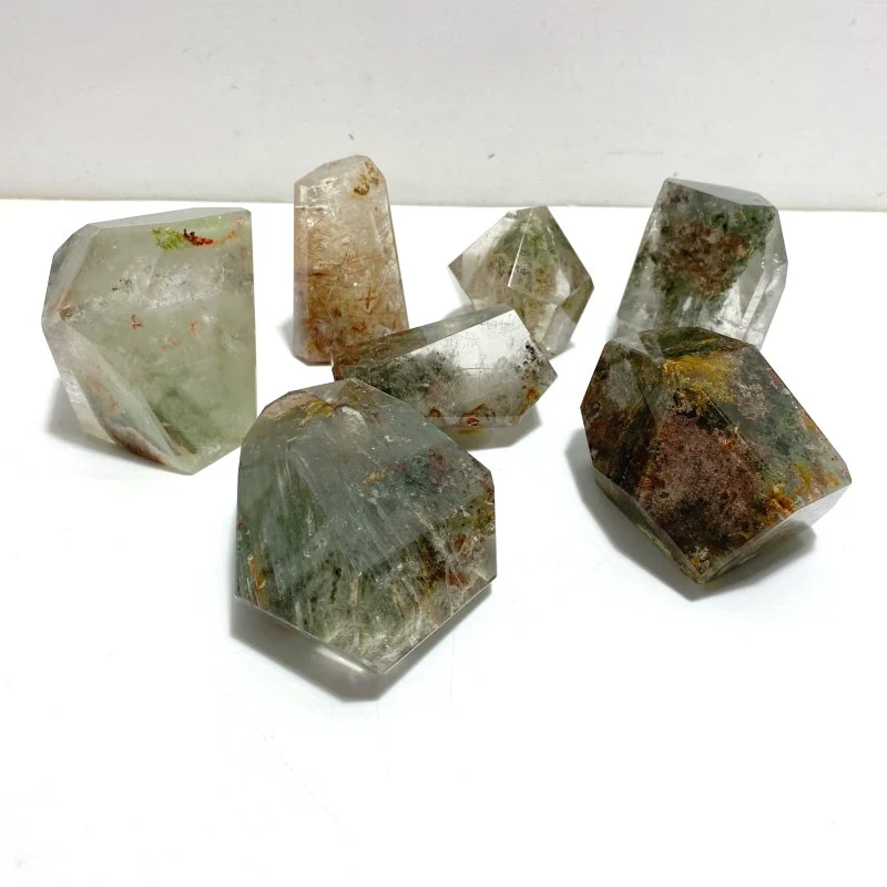 7 Pieces Garden Quartz Free Form #12