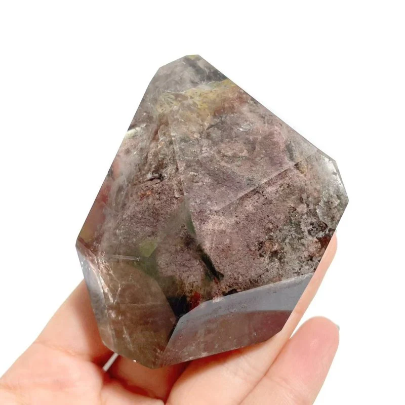 3 Pieces Garden Quartz Free Form With Stand - Image 2