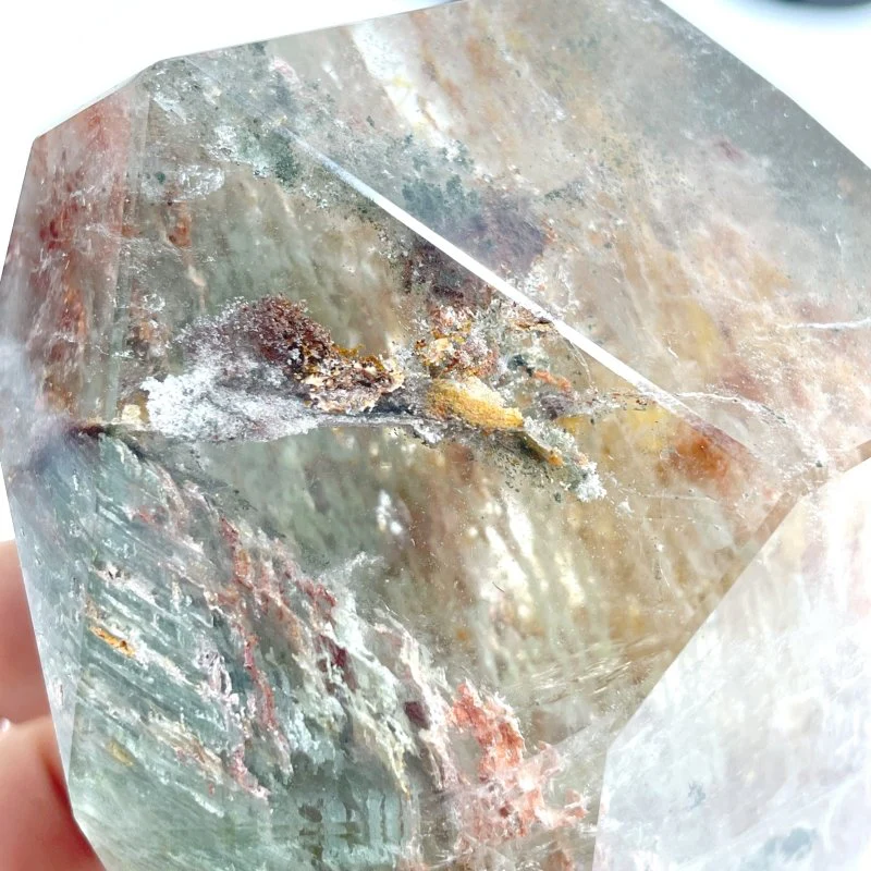 3 Pieces Garden Quartz Free Form With Stand - Image 7